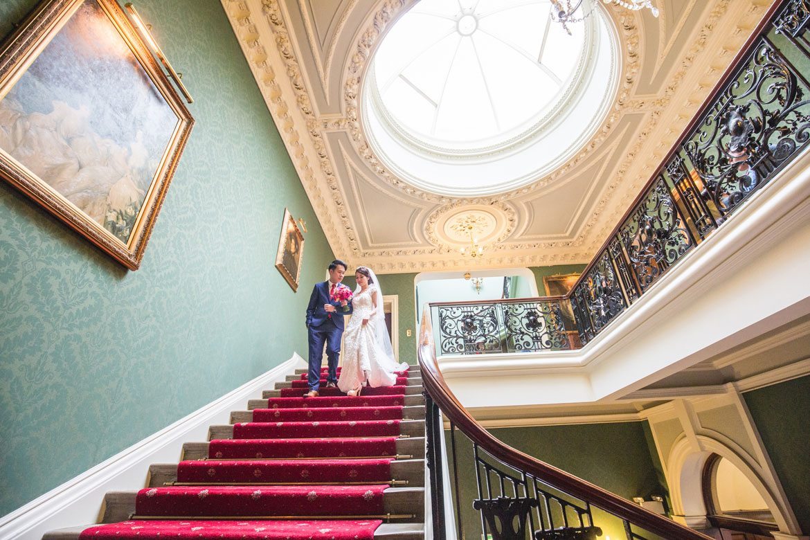 Wedding Venue Surrey  Grand Staircase  Addington Palace